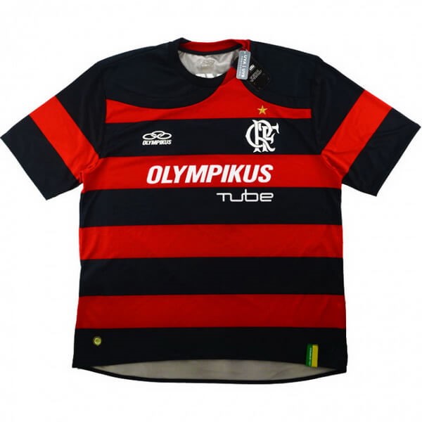 Tailandia Replicas Camiseta Flamengo 1ª Retro 2009 Rojo